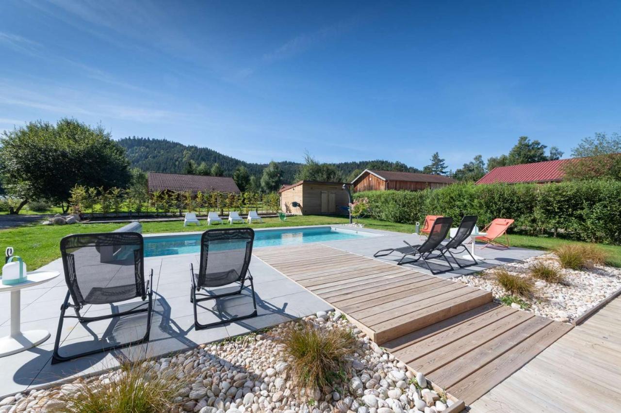 Chalet Du Bien-Etre 15P. Piscine,Spa, Hammam,Petanque,Basket เฌราร์แมร์ ภายนอก รูปภาพ
