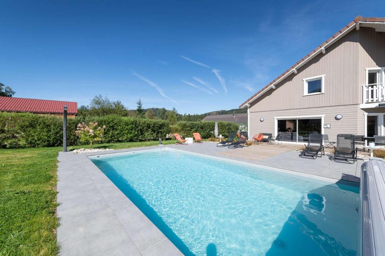 Chalet Du Bien-Etre 15P. Piscine,Spa, Hammam,Petanque,Basket เฌราร์แมร์ ภายนอก รูปภาพ